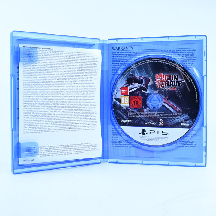 Gungrave G.O.R.E. Day One Edition - Sony Playstation 5 / PS5 Game - MINT DISC!