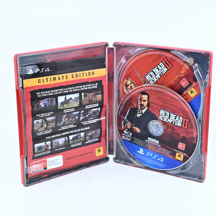 SEALED Red Dead Redemption II Collector's Box + Special Edition Game - Sony PS4