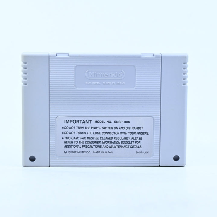 Super Soccer - Super Nintendo / SNES Game - PAL - FREE POST!