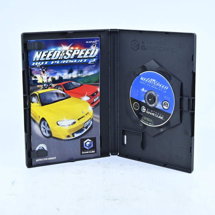 Need for Speed: Hot pursuit 2 - Nintendo Gamecube Game + Manual - PAL