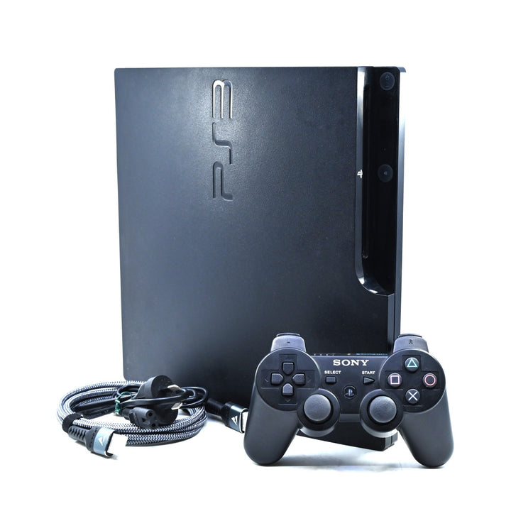 Black Japanese ps3 Slim 120GB - Sony Playstation 3 / PS3 Console - NTSC-J