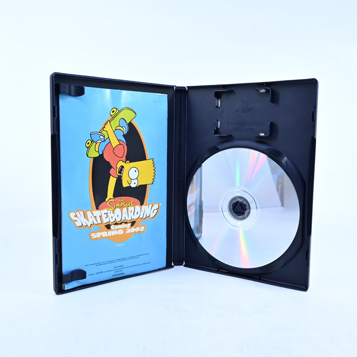 The Simpsons Road Rage - Sony Playstation 2 / PS2 Game + Manual - PAL