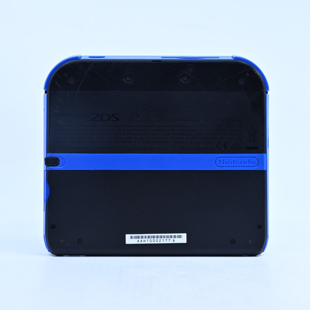 Blue / Black - Nintendo 2DS Console - FTR-001 - PAL - FREE POST!