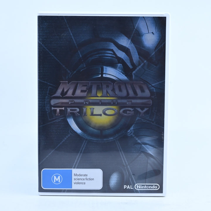 Metroid Prime Trilogy - Nintendo Wii Game + Manual - PAL - MINT DISC!