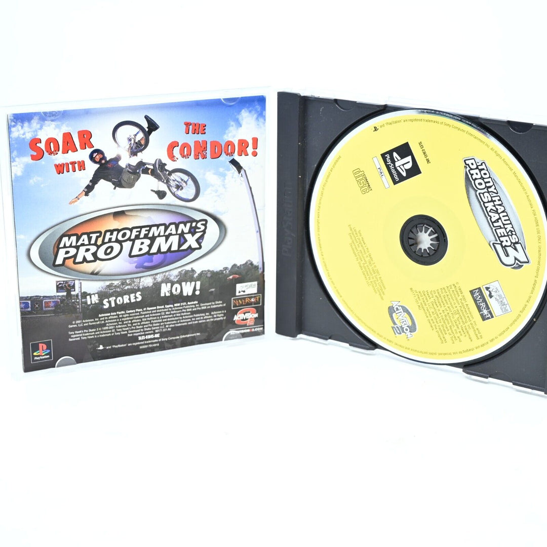 Tony Hawk's Pro Skater 3 - Sony Playstation 1 / PS1 Game - Damaged Case