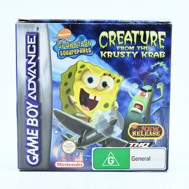 SpongeBob SquarePants: Creature from the Krusty Krab - GBA Boxed Game - PAL