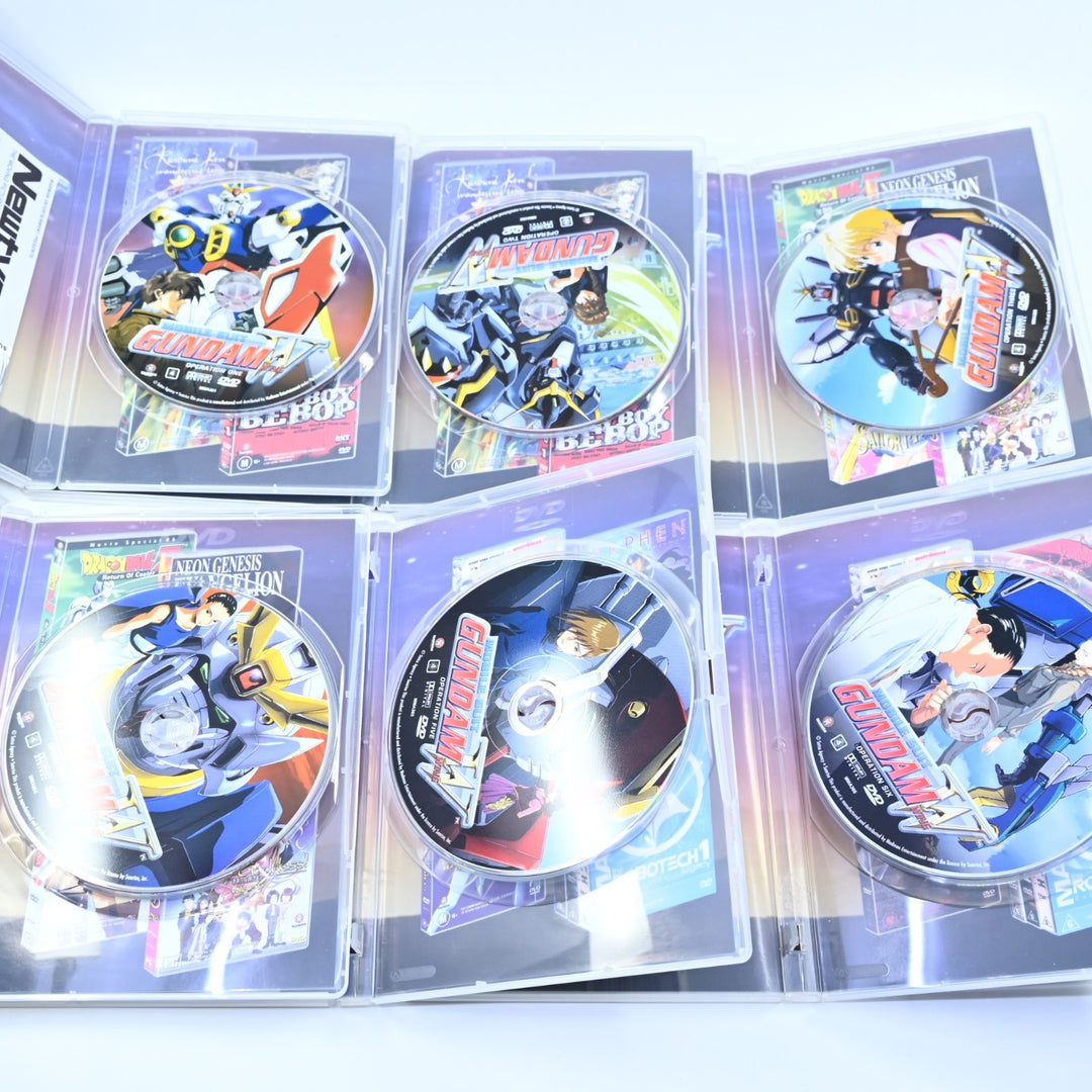 Moblie Suit Gundam Wing - Volumes 1 to 10 - Region  4 - Anime DVDs