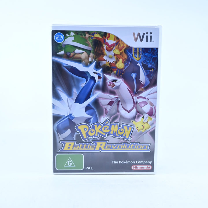 Pokemon Battle Revolution - Nintendo Wii Game + Manual - PAL - MINT DISC!