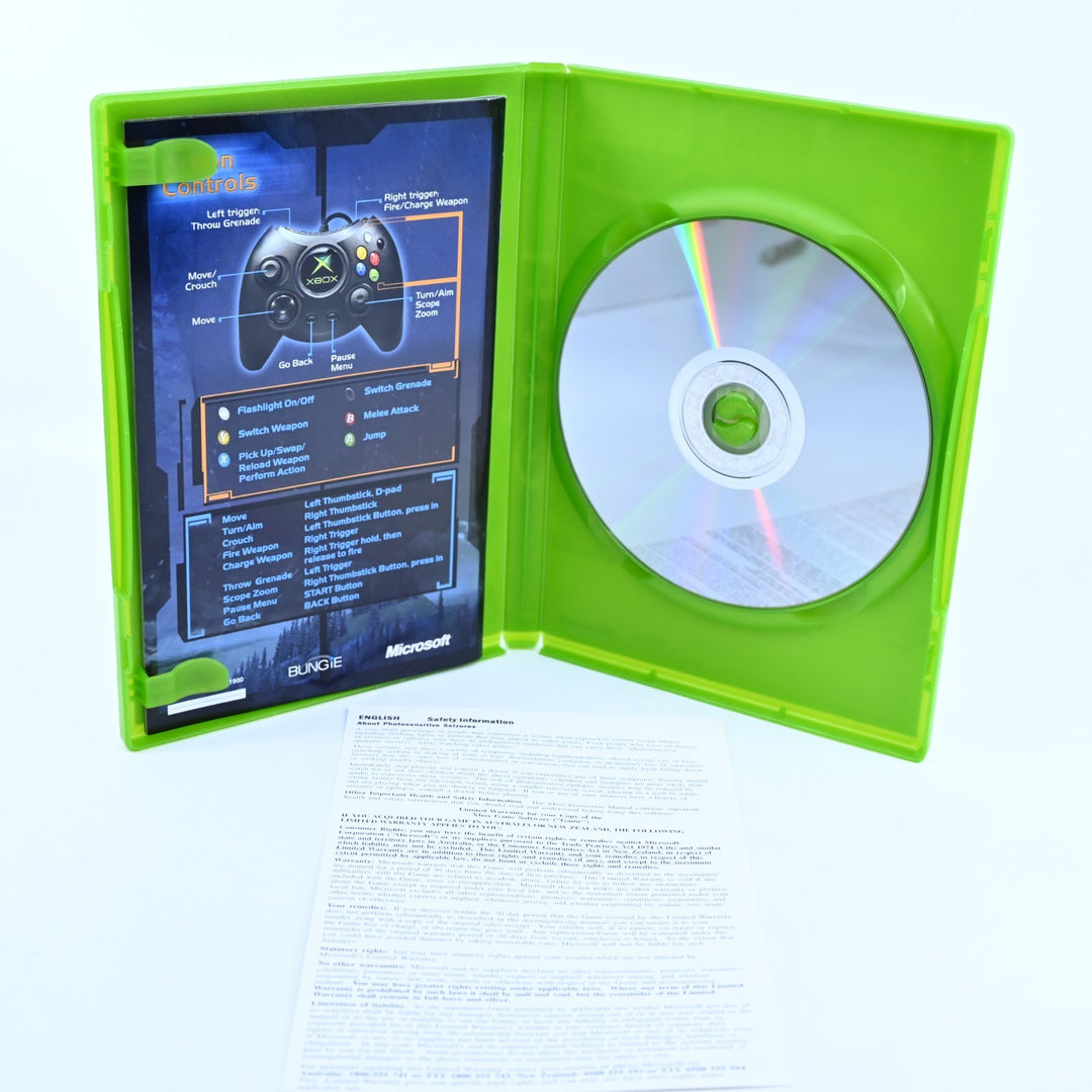 Halo: Combat Evolved - Original Xbox Game + Manual - PAL - MINT DISC!