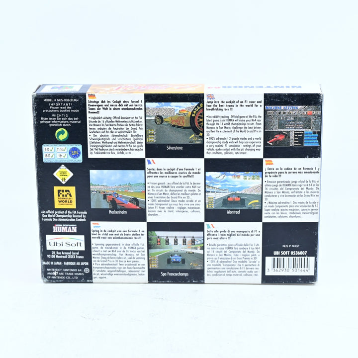 F1 Pole Position 64 - N64 / Nintendo 64 Boxed Game - PAL - FREE POST!