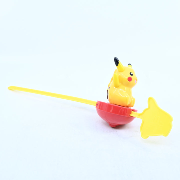 Pikachu Spinning Top - Happy Meal Toy - Pokemon - 2003 - Toy