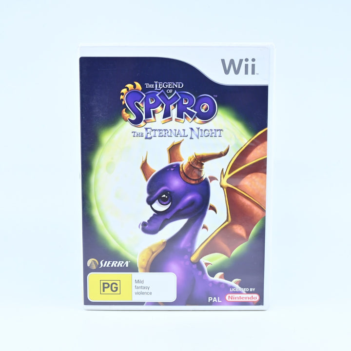 The Legend of Spyro: The Eternal Night - Nintendo Wii Game - No Manual - PAL