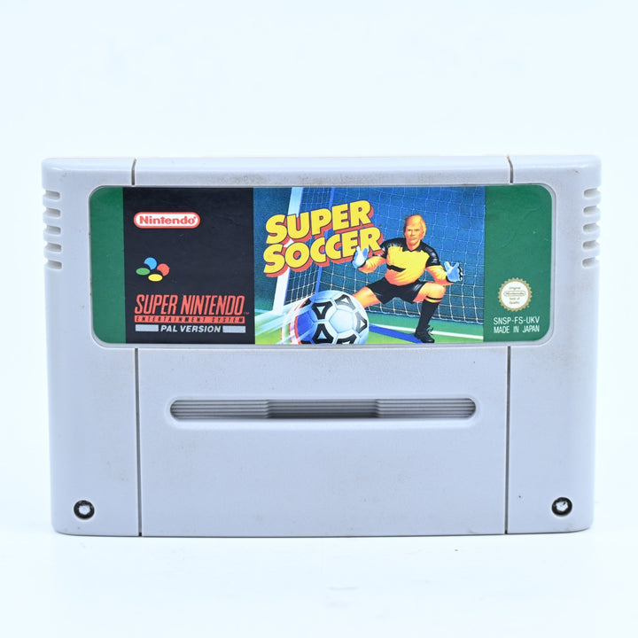 Super Soccer - Super Nintendo / SNES Game - PAL - FREE POST!
