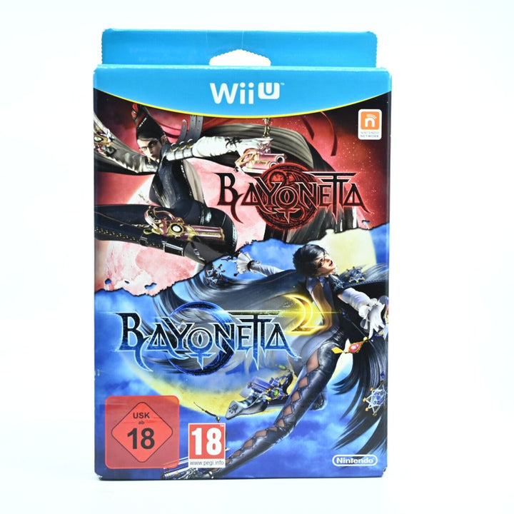 Bayonetta + Bayonetta 2 Special Edition - Nintendo Wii U Game - PAL - MINT DISC!