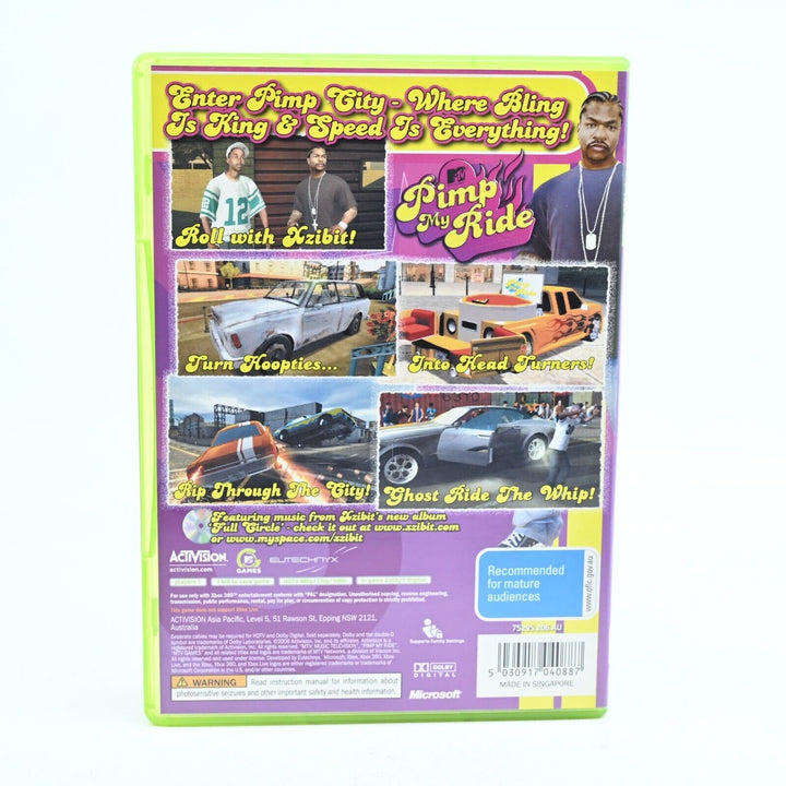 MTV: Pimp My Ride - Xbox 360 Game + Manual - PAL - MINT DISC!