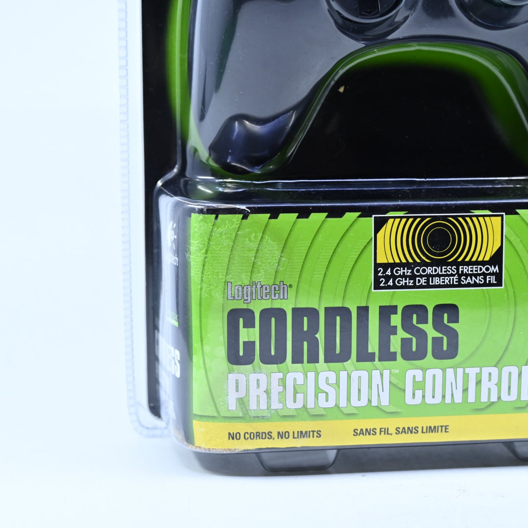 SEALED! Logitech Cordless Precision Controller - Original Xbox Accessory - PAL