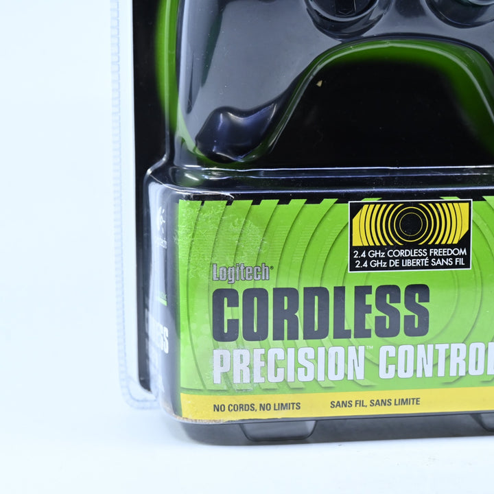 SEALED! Logitech Cordless Precision Controller - Original Xbox Accessory - PAL