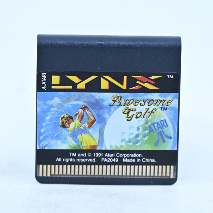 Awesome Golf - Atari Lynx Game - FREE POST!