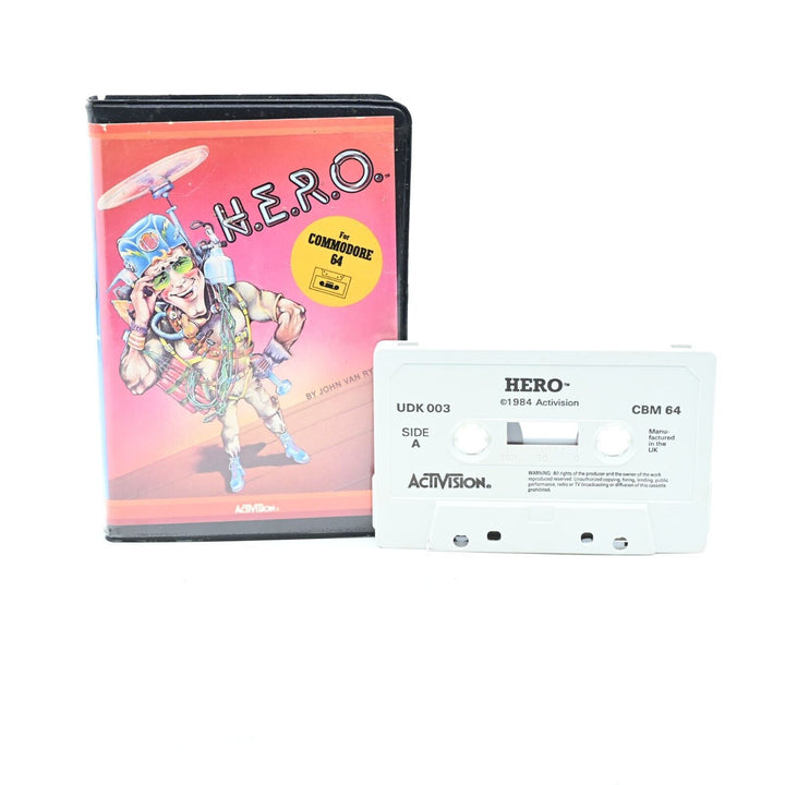 H.E.R.O. Hero - Commodore 64 / C64 Game - PAL - FREE POST!