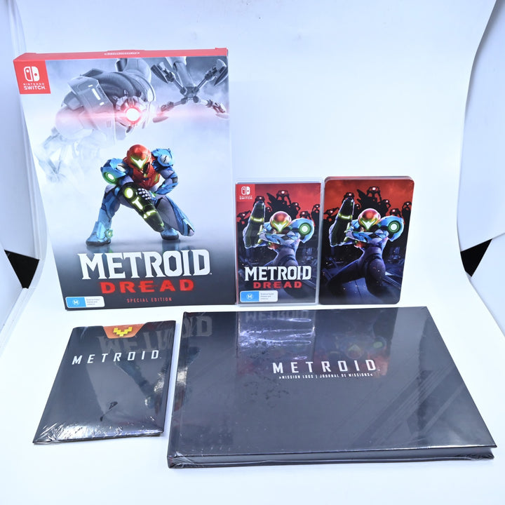 AS NEW! Metroid Dread: Special Edition - Nintendo Switch Game - FREE POST!