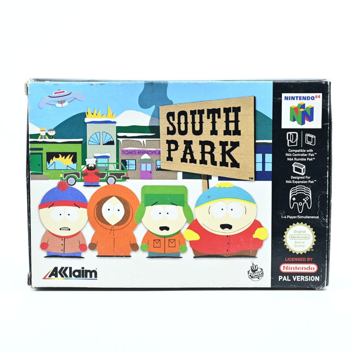 South Park - N64 / Nintendo 64 Boxed Game - PAL - FREE POST!