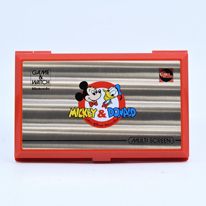 Game & Watch Multi Screen Mickey & Donald - Nintendo Game & Watch Boxed Console