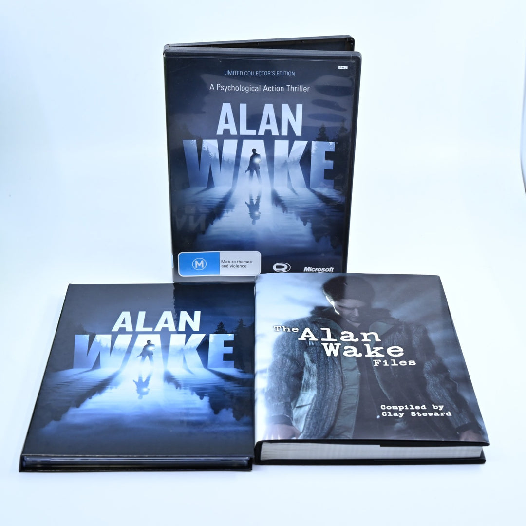 Alan Wake Limited Collectors Edition - Xbox 360 Game + Manual - PAL