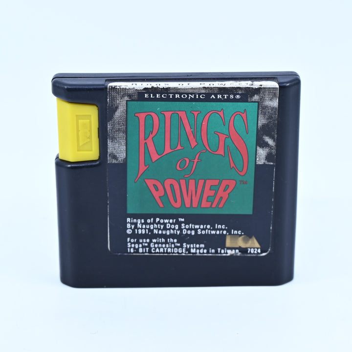 Rings Of Power - Sega Mega Drive Game - Cartridge Only - PAL - FREE POST!