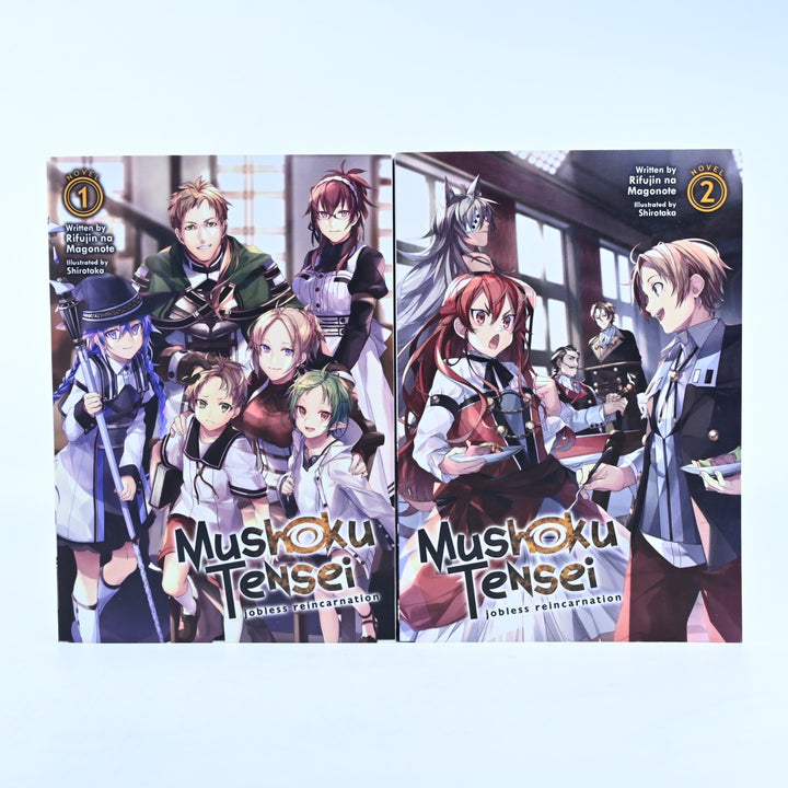 Mushoku Tensei - Vol 1 & 2 - Rifujin na Magonote - Light Novel / Manga
