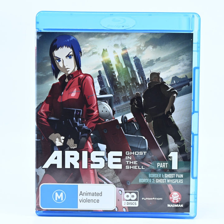 Ghost In The Shell: Arise - Part 1 - Bluray Region B - FREE POST!