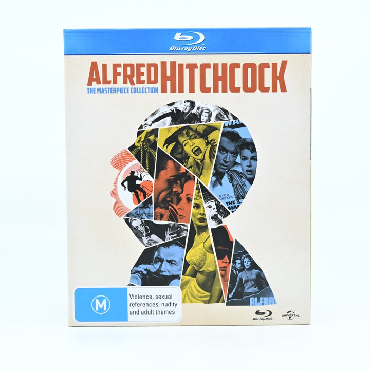 Alfred Hitchcock - The Masterpiece Collection - UK PAL - Blu-ray - MINT DISCS!