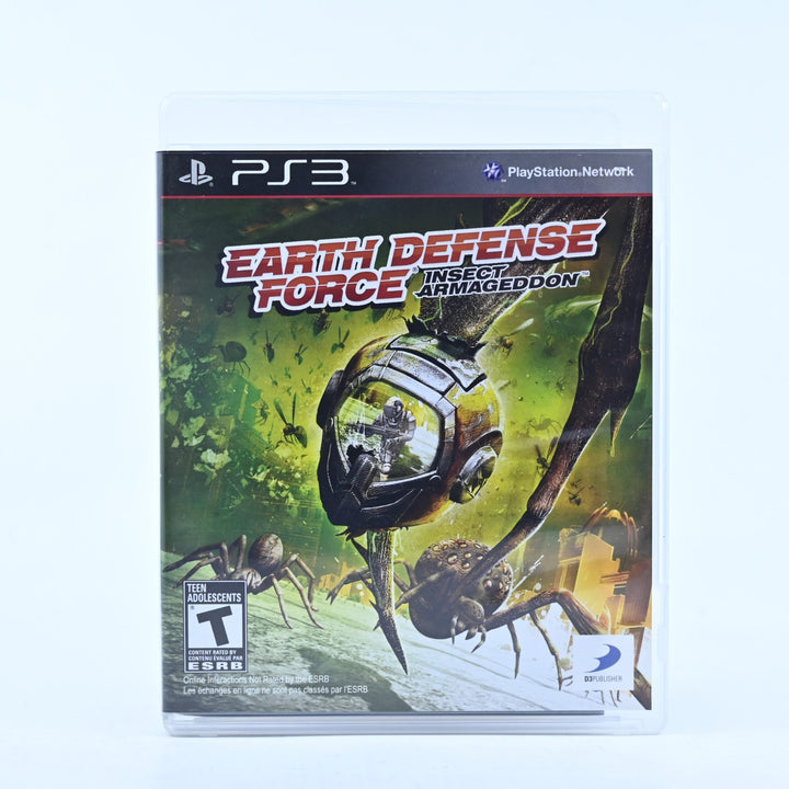 Earth Defense Force: Insect Armageddon - Sony Playstation 3 / PS3 Game + Manual
