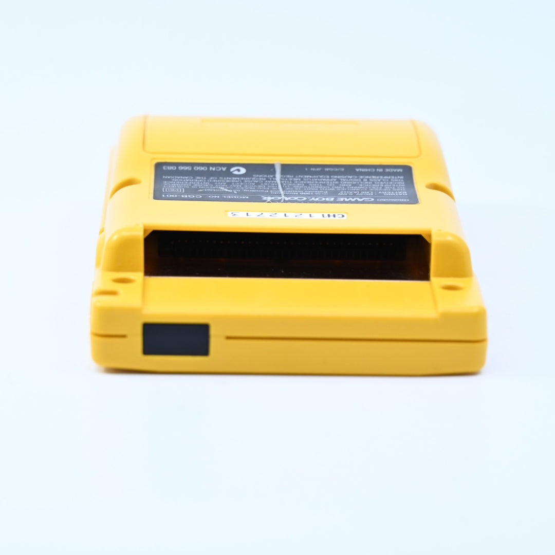 Dandelion Yellow Nintendo Gameboy Color Boxed Console - AUS PAL - Holo Label