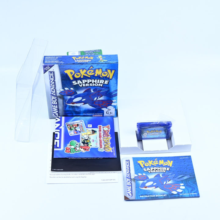 Pokemon Sapphire Version - Nintendo Gameboy Advance / GBA Boxed Game - PAL