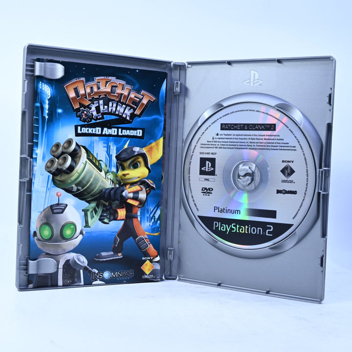 Ratchet &amp; Clank 2: Locked and Loaded - Sony Playstation 2 / PS2 Game + Manual