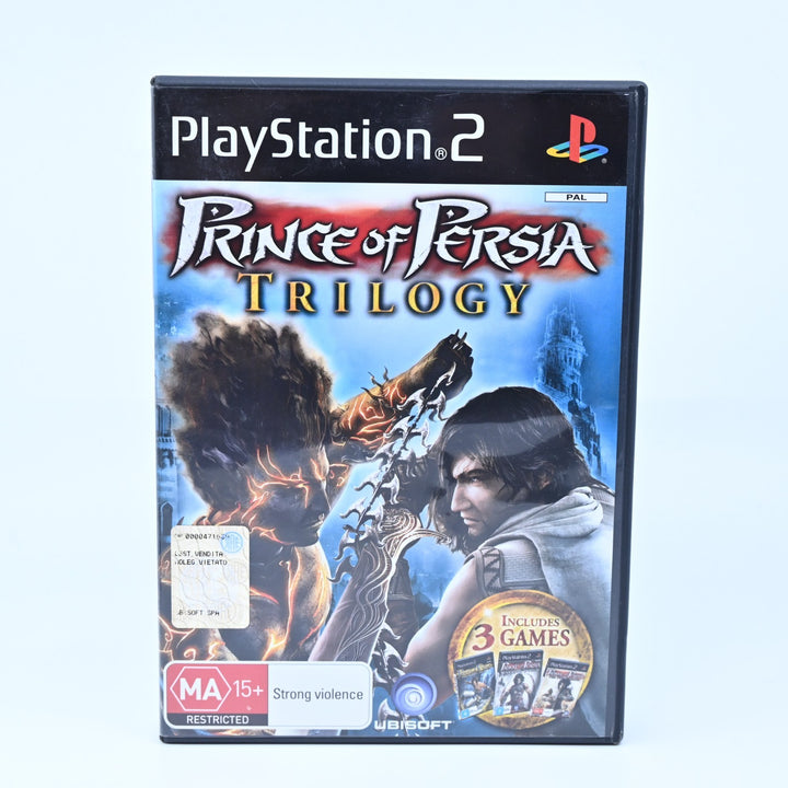 Prince Of Persia: Trilogy - Sony Playstation 2 / PS2 Game + Manual - PAL
