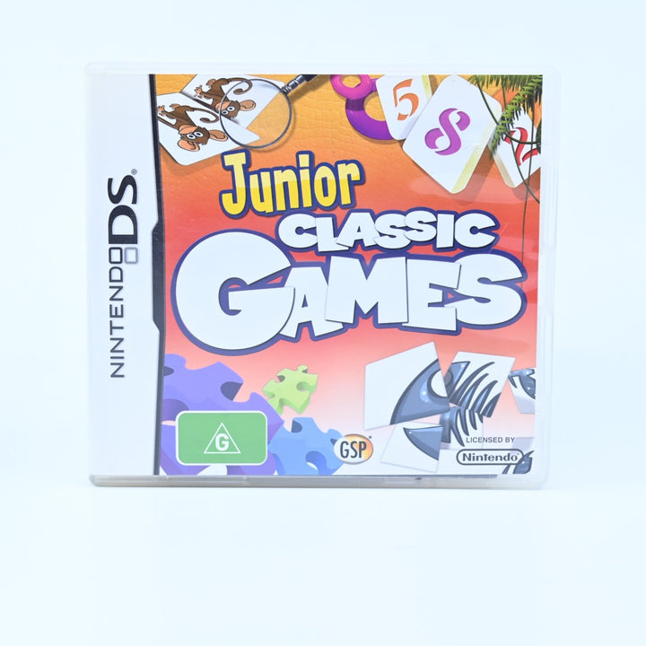 Junior Classic Games - Nintendo DS Game - PAL + Manual - FREE POST!