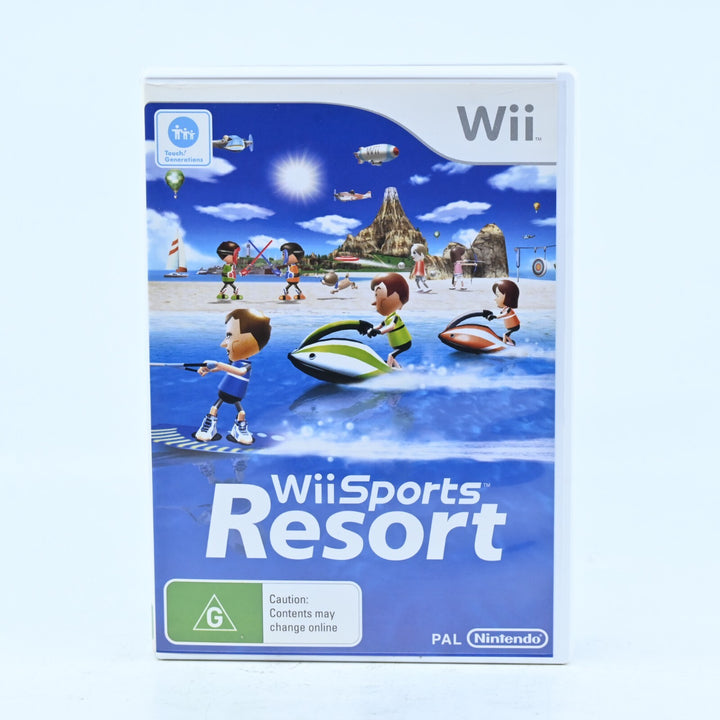Wii Sports Resort - Nintendo Wii Game + Manual - PAL - MINT DISC!