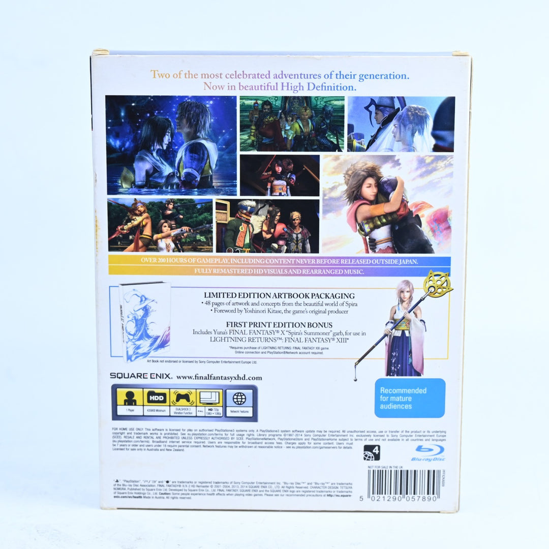 Final Fantasy X / X-2 HD Remaster - Limited Edition - PS3 Game + Manual