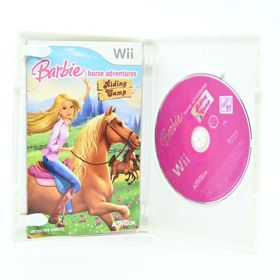 Barbie Horse Adventures: Riding Camp - Nintendo Wii Game - PAL - FREE POST!