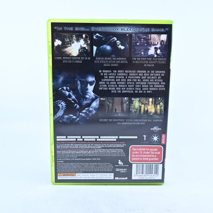 The Chronicles of Riddick: Assault on Dark Athena - Xbox 360 Game + Manual