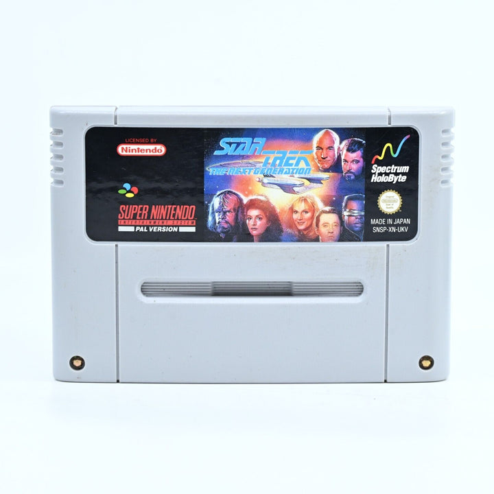 Star Trek The Next Generation - Super Nintendo / SNES Game - PAL - FREE POST!