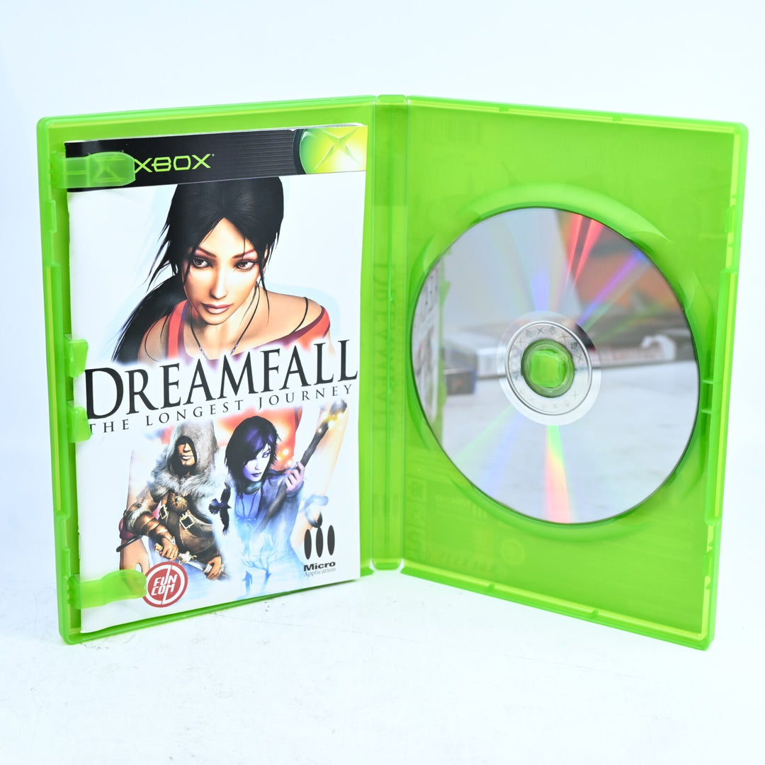 Dreamfall: The Longest Journey - Original Xbox Game + Manual - PAL - MINT DISC!