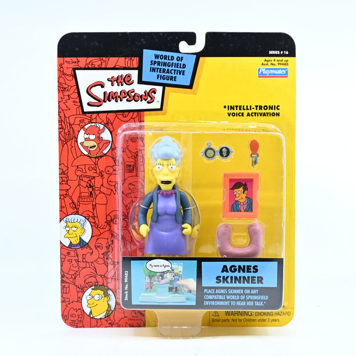 Agnes Skinner - Simpsons Intelli-Tronic Voice Activation Toy - Playmates
