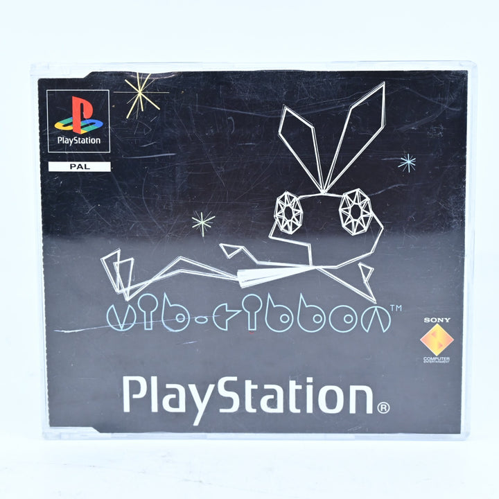 Vib-Ribbon [EU Review Ver.] - Sony Playstation 1 / PS1 Game - PAL