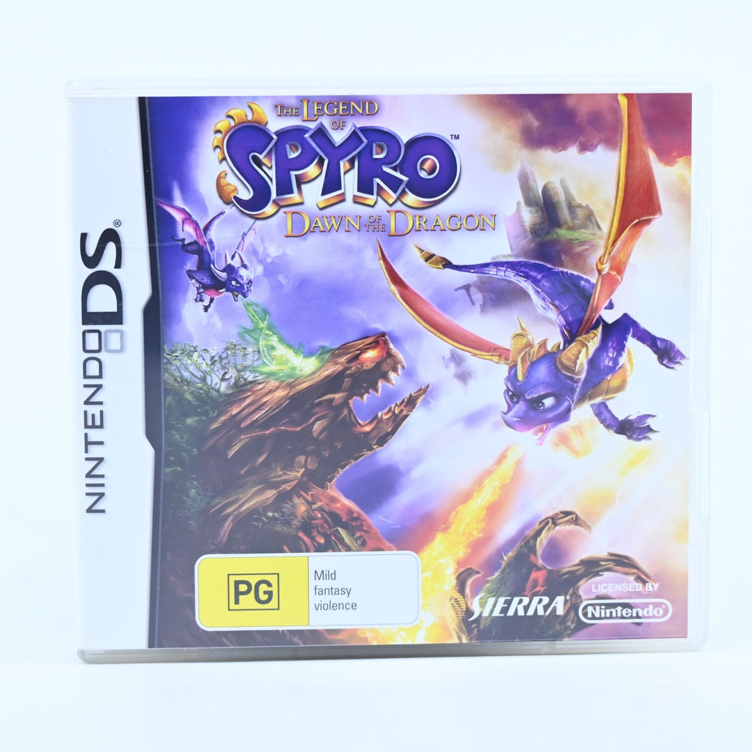 The Legend of Spyro: Dawn of the Dragon - Nintendo DS Game - PAL + Manual