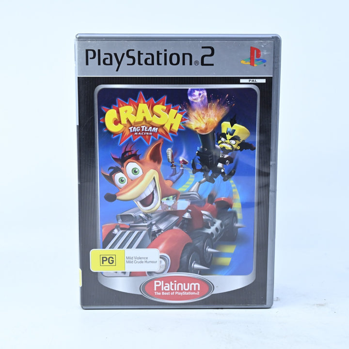 Crash Tag Team Racing - Sony Playstation 2 / PS2 Game + Manual - PAL