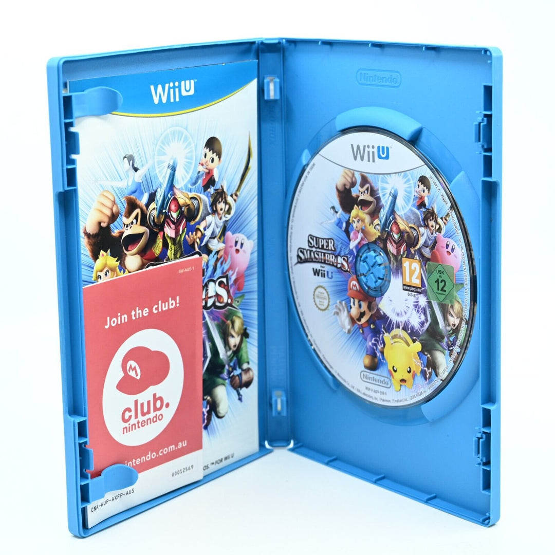 Super Smash Bros. for Wii U - Nintendo Wii U Game - PAL - FREE POST!