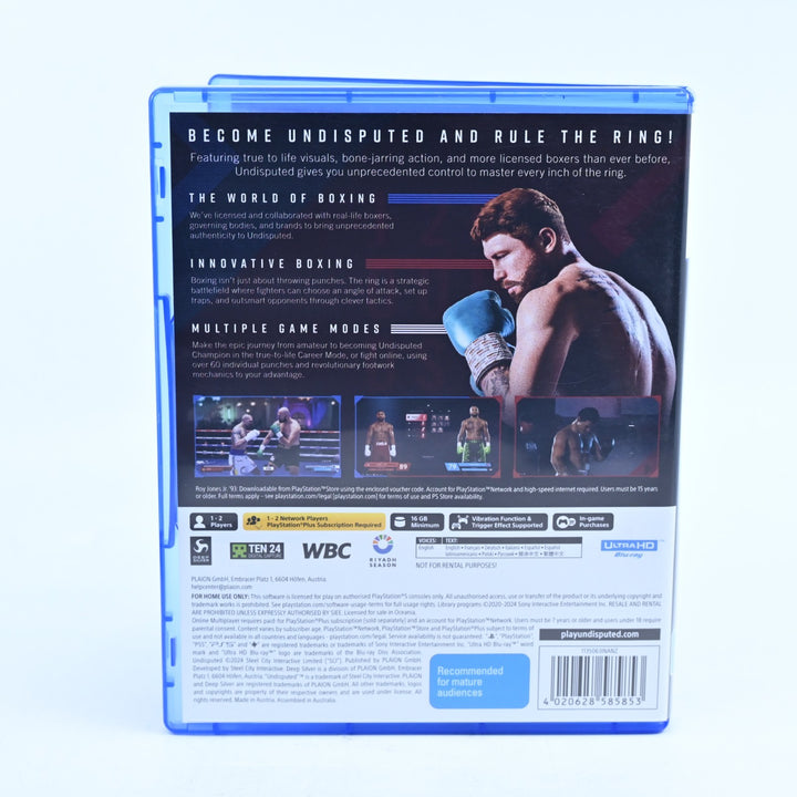 Undisputed - Sony Playstation 5 / PS5 Game - MINT DISC!