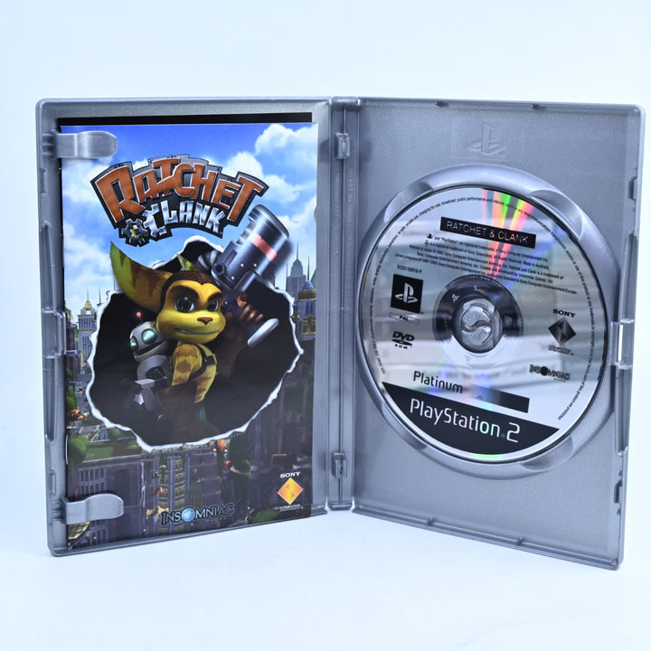 Ratchet & Clank - Sony Playstation 2 / PS2 Game + Manual - PAL